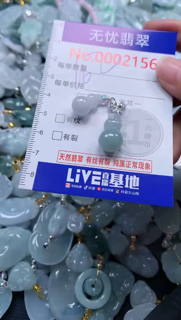 颈饰未镶嵌翡翠2156