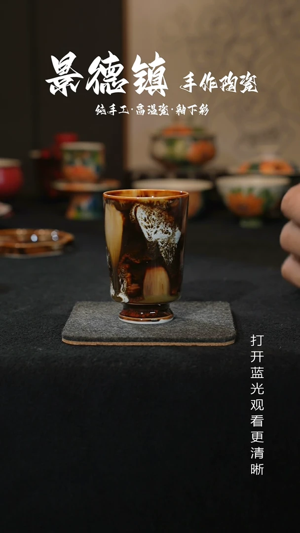 原创景德镇手工高温陶瓷457