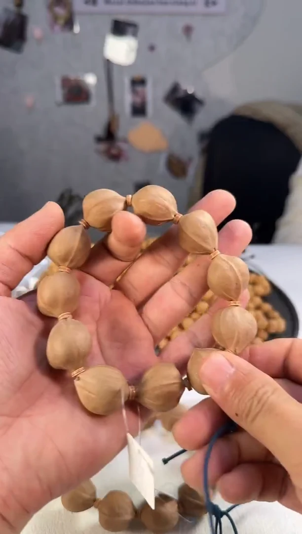 手串橄榄核22x26梅林铁核