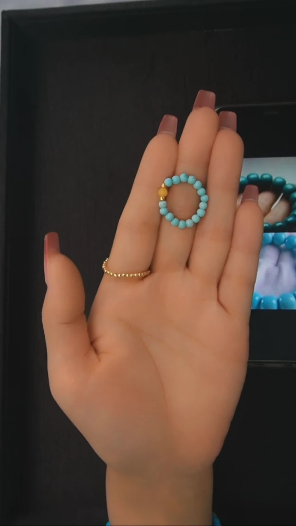 【闪购商品】绿松石戒指未镶嵌发货一件