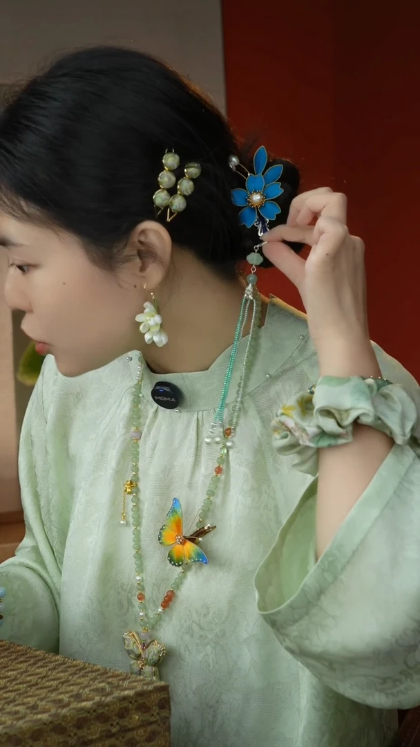 刺绣纯手工非遗国风饰品