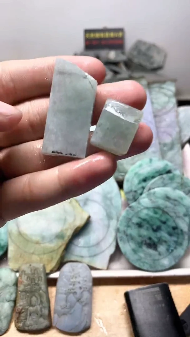 裸石翡翠天然缅甸翡翠A货21