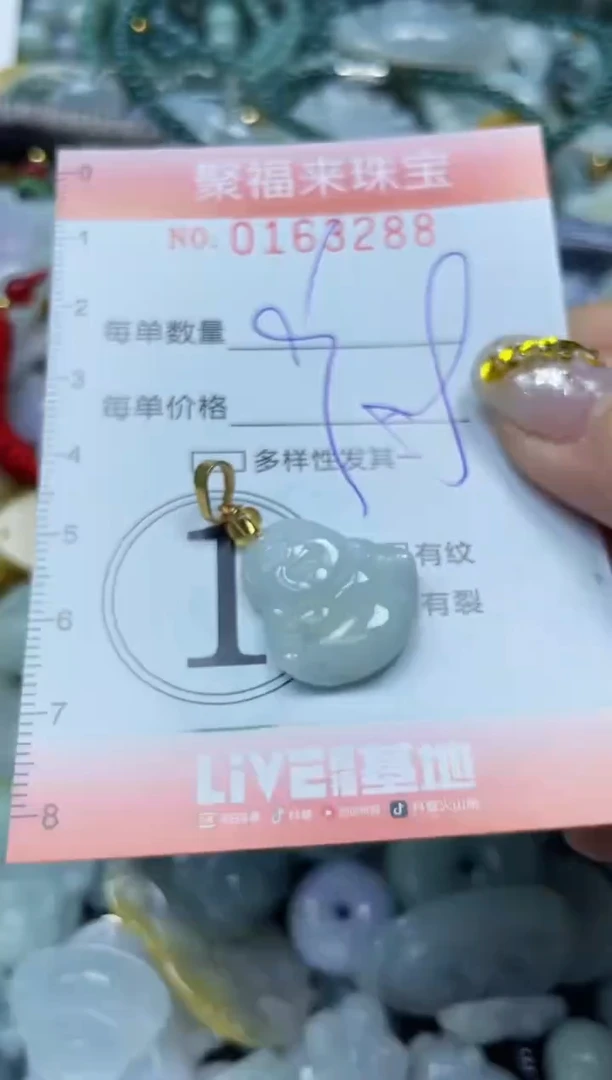 翡翠未镶嵌颈饰 闪购0163288