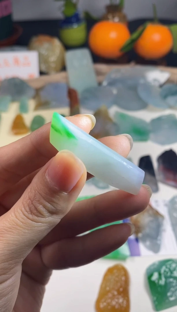 【闪购商品】定制翡翠未镶嵌翡翠片料定制未镶嵌2.9-5