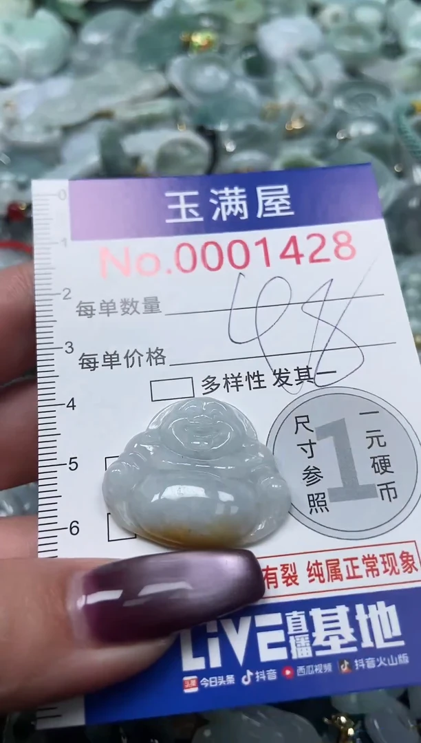 颈饰未镶嵌翡翠1428