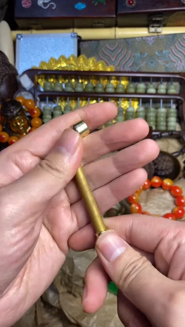 铜烟杆推荐摆件一个