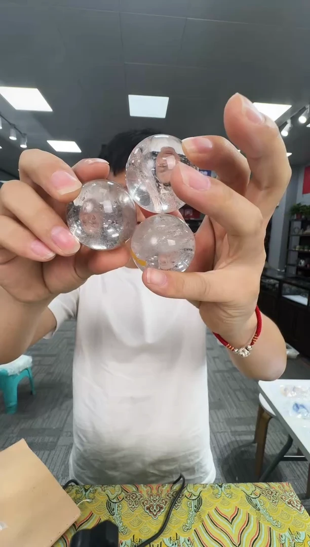 摆件未镶嵌水晶TS067约3.8-4.2cm多样式发一