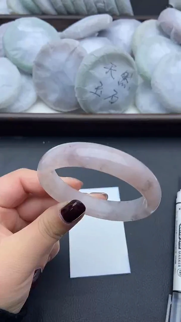 未镶嵌手镯石英质玉128+56/57