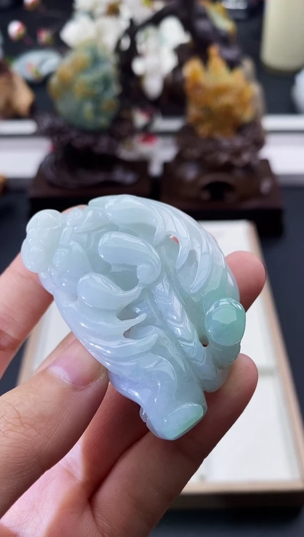 颈饰未镶嵌翡翠天然缅甸A货翡翠