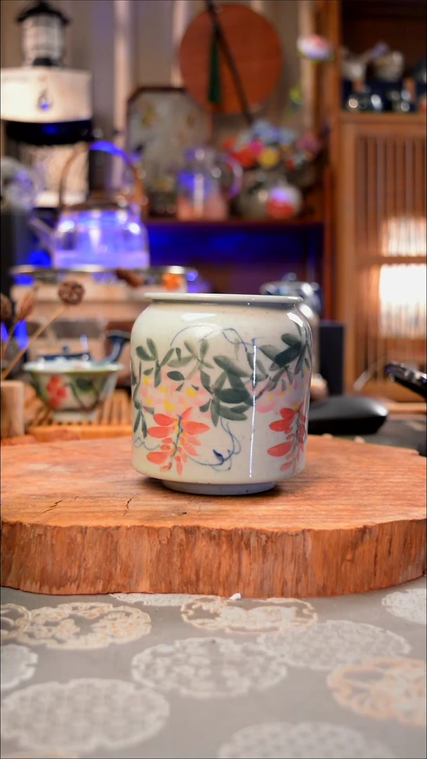 【闪购商品】摆件紫藤花手工手绘手工手绘