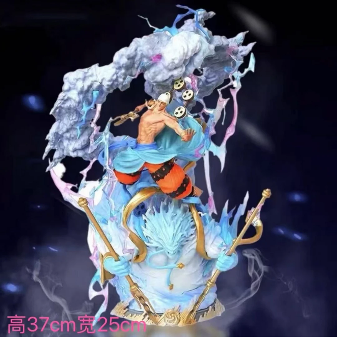 现货/直播海贼王战斗雷神艾尼路雷神艾尼路手办摆件