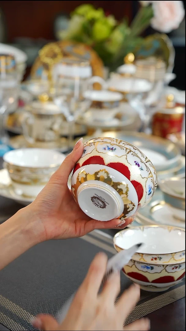 瓷片5英寸米饭碗2个