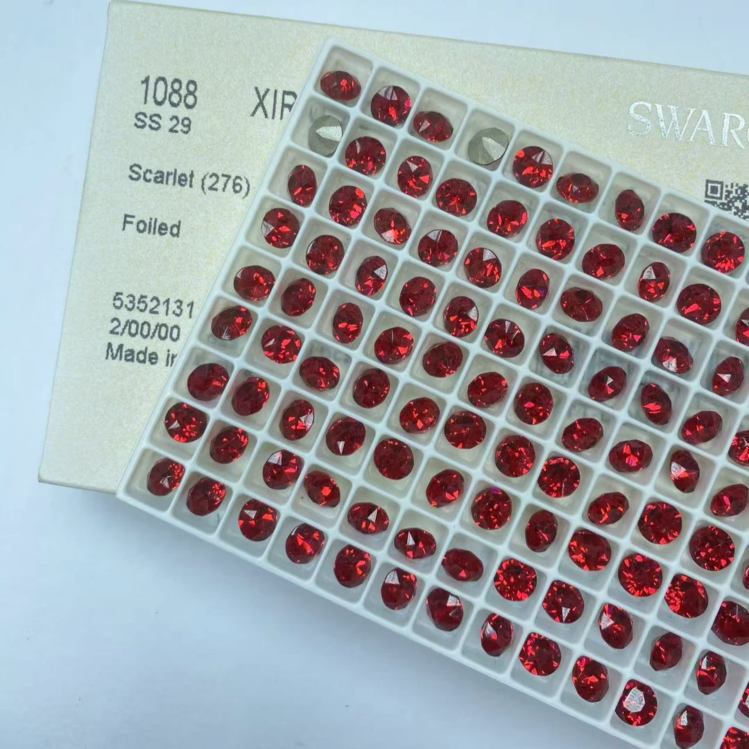 奥地利正品华子 斯嘉丽红色新年战甲合集新年美甲圣诞美甲