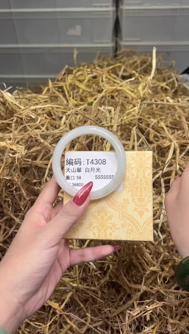 未镶嵌手镯石英质玉T4308