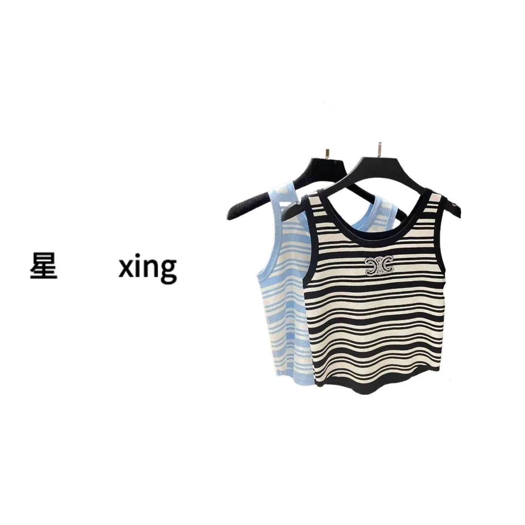 249凯旋夏装时尚新款条纹针织背心上衣54143