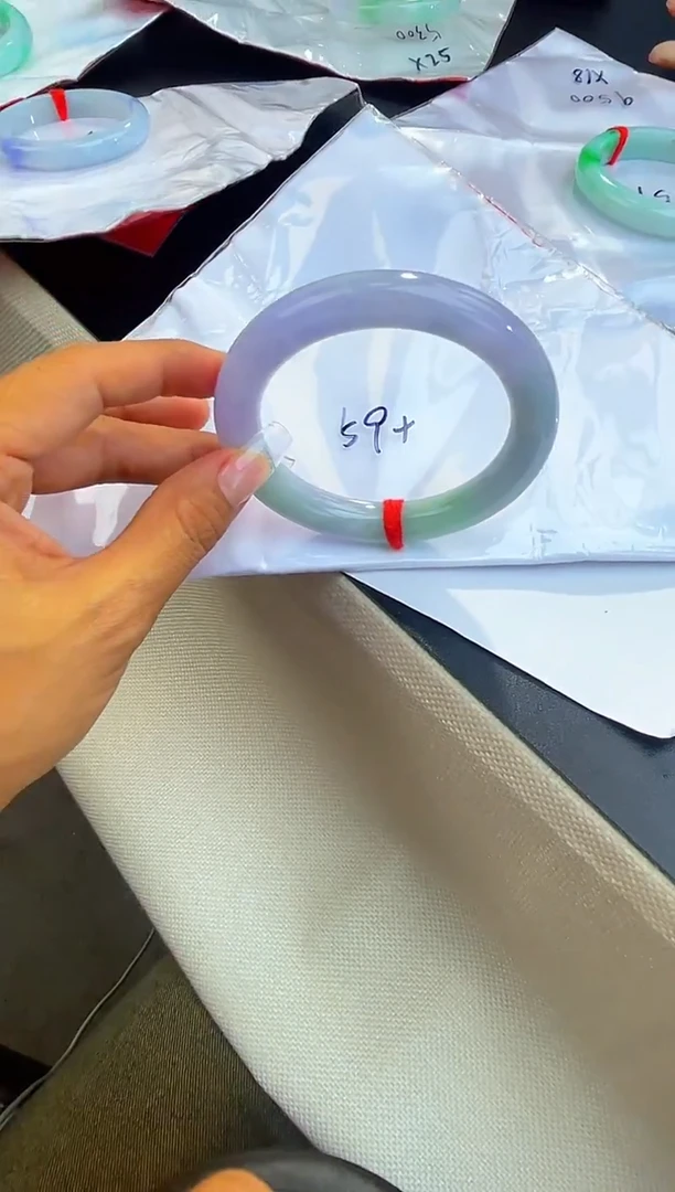 未镶嵌手镯翡翠退货标签需完好-X14