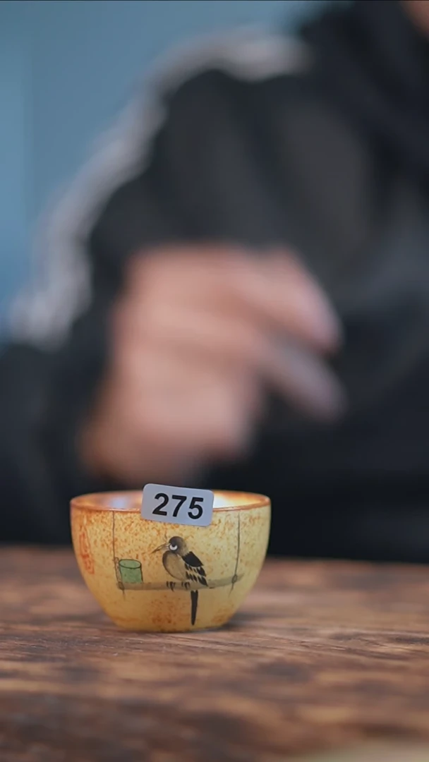 【闪购商品】275景德镇手绘喜鹊单杯