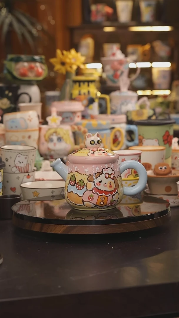 景德镇釉下彩绘设计师款式陶瓷