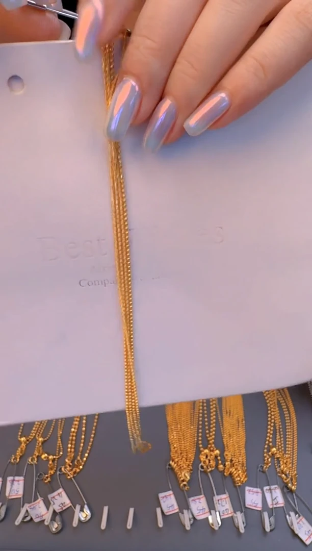 切面米珠链45cm 1.88g（多样性发货）