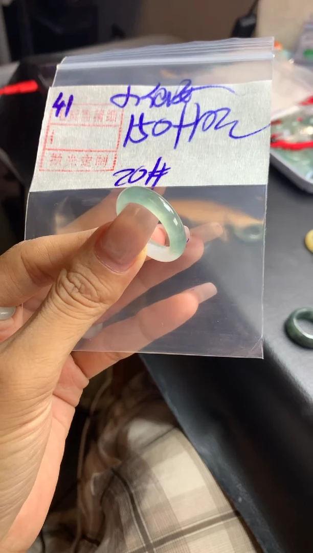 未镶嵌定制翡翠小**？戒圈20*160元毛货需精抛光