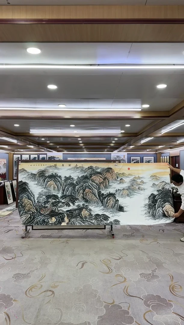 绘画一-王红兵-大丈二-山水国画