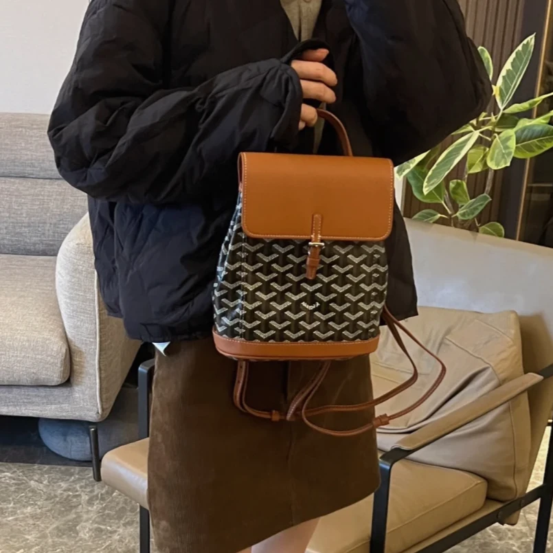 全新未使用 Gaoy/戈雅 青奢荟////百搭戈雅双肩包/63890