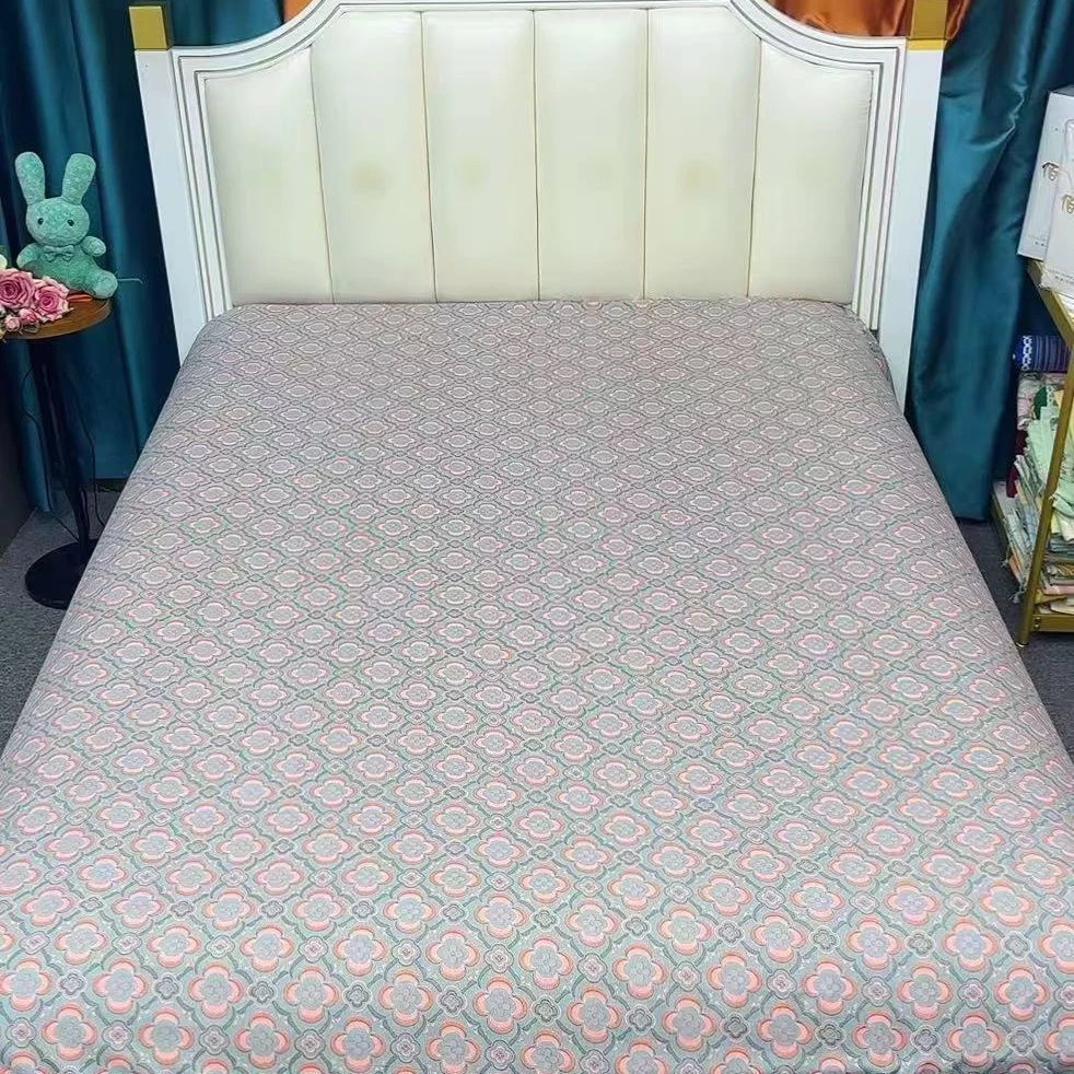 精品舒柔棉床单--华丽图饰灰 220*240（±5）-3