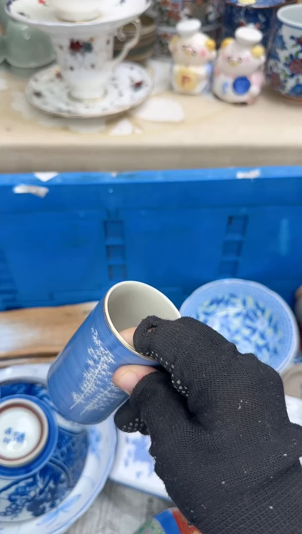 茶杯紫砂清***?263淘艺中古瓷器满18米包邮