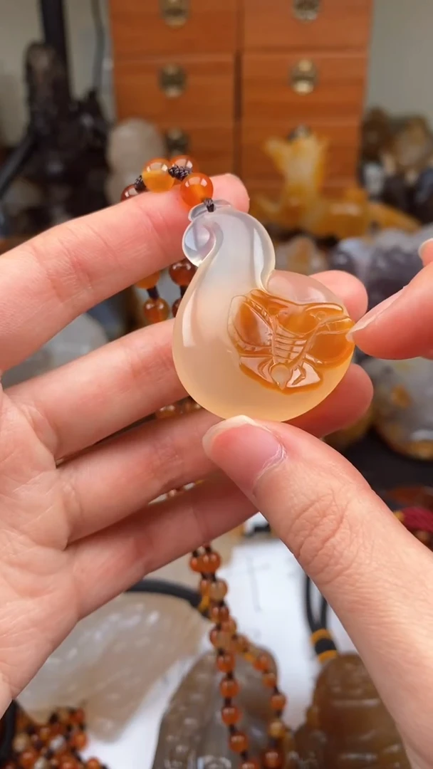 【闪购商品】玛瑙/玉髓颈饰未镶嵌AA