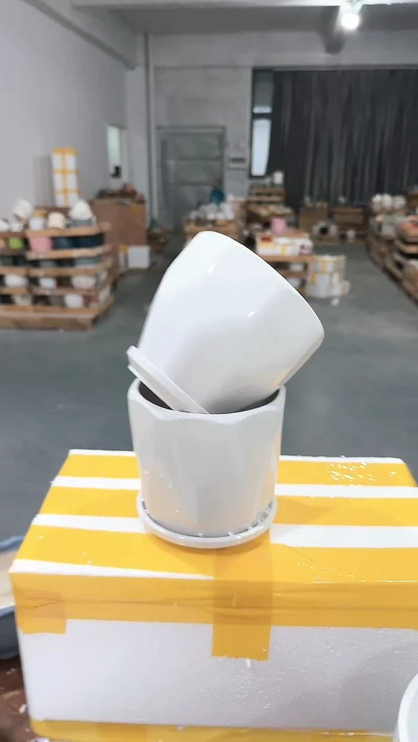 高温陶瓷花盆+E32