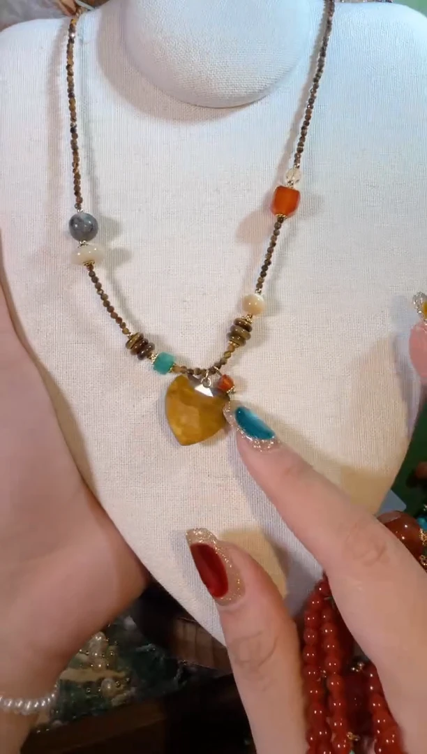 项链未镶嵌尖晶石085