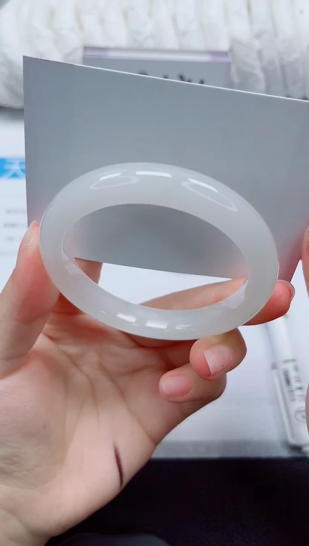 未镶嵌手镯石英质玉216-54/55