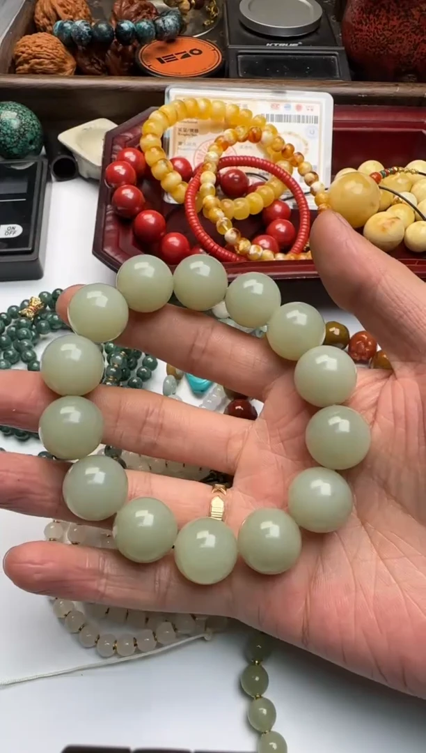 未镶嵌手串和田玉和田玉手串