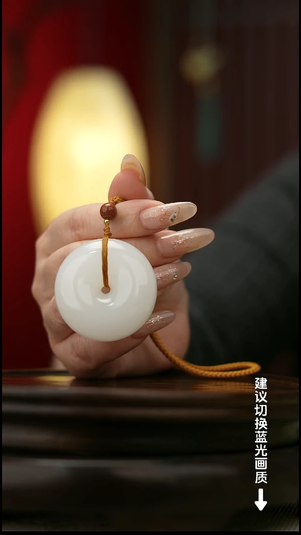 玉【平安扣】天然玉石手把件