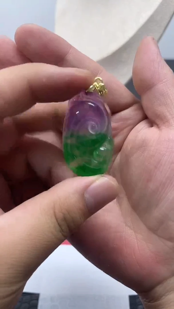 颈饰未镶嵌翡翠48如意
