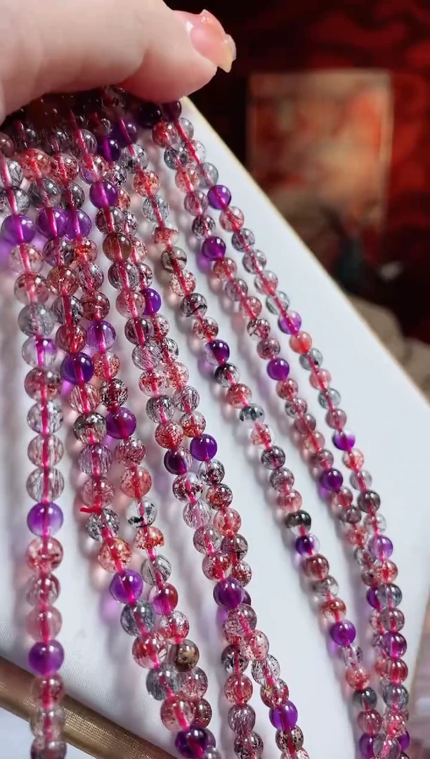 【闪购商品】水晶三圈未镶嵌超七5MM+多样性发其一