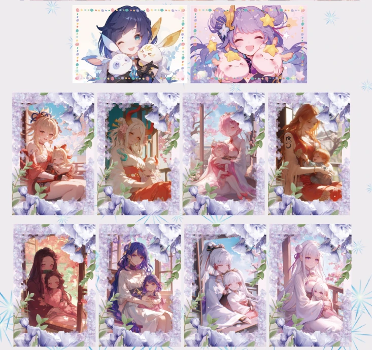 《回卡专用》【冬日恋曲】淘卡文创A5大卡 二次元收藏 卡牌（代拆）