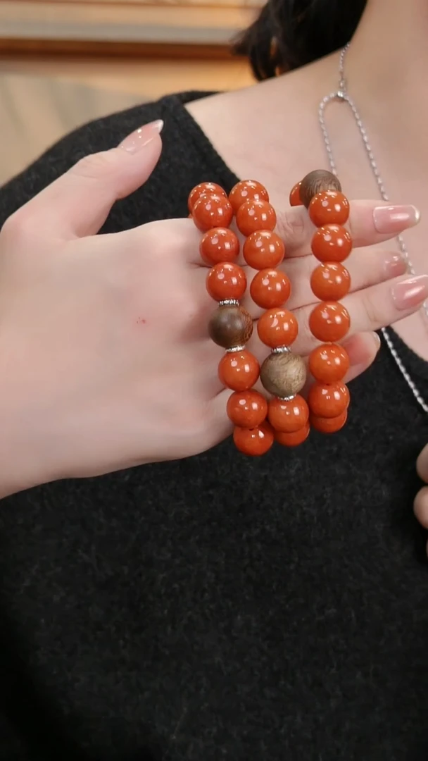 颈饰未镶嵌翡翠多样性发其一13.5mm