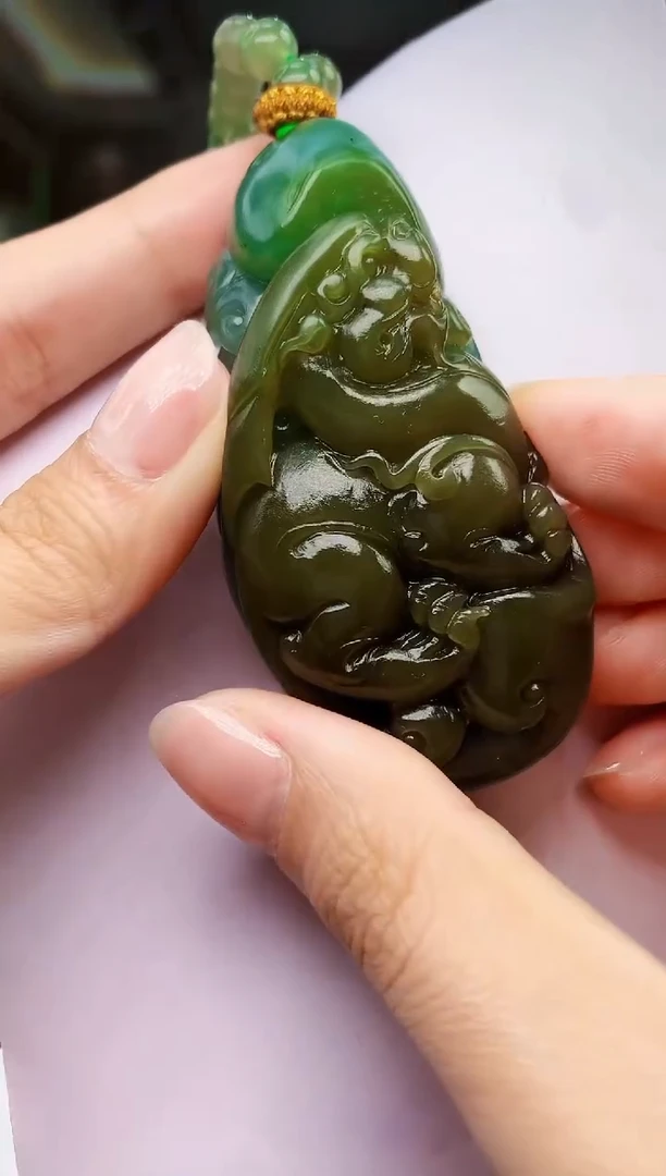 定制和田玉国玉匠心甄选馆天然和田玉（拍一发一）