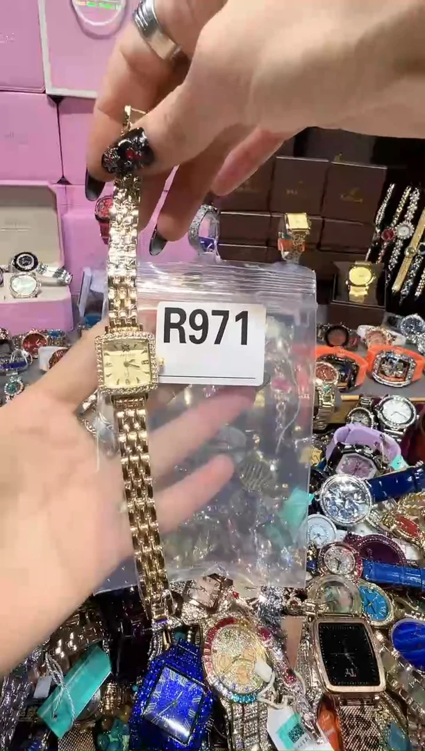 石英机芯不锈钢不锈钢直播定闪专用