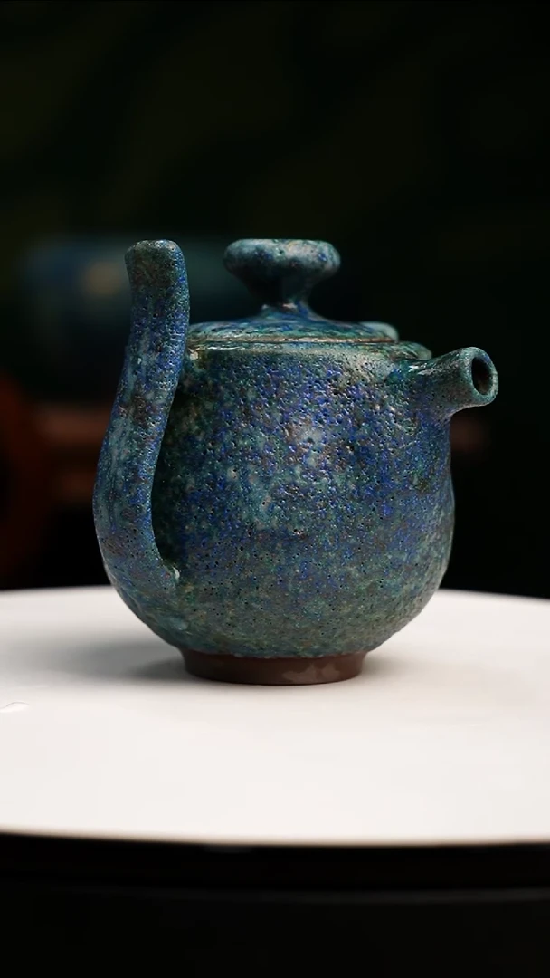 【闪购商品】吴远中未名窑犀皮醉壶150cc左右