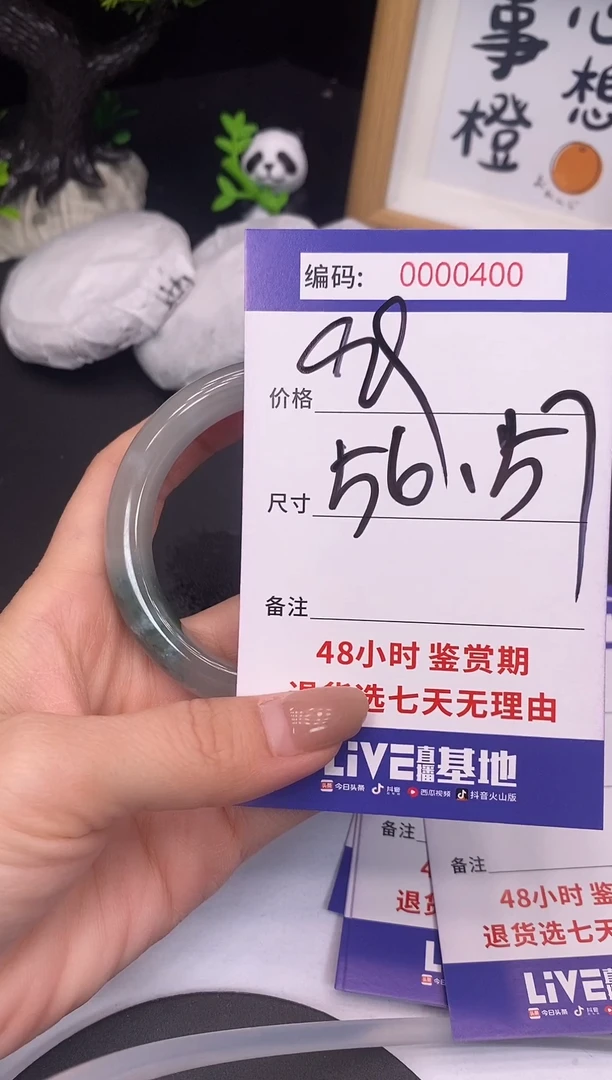 未镶嵌手镯翡翠0000400