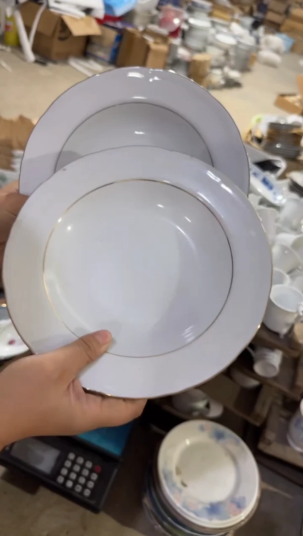 摆件虾**o深盘22厘米微瑕请慎拍
