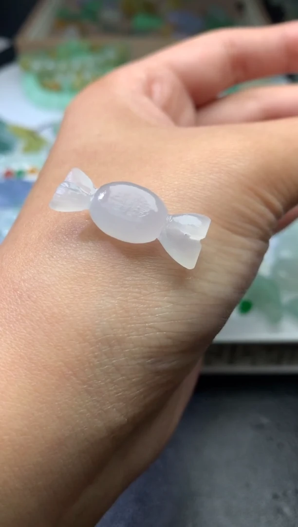 未镶嵌定制翡翠毛货 25.5-9.9-5.4