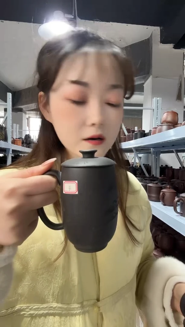 【闪购商品】紫砂盖杯紫砂盖杯文人杯