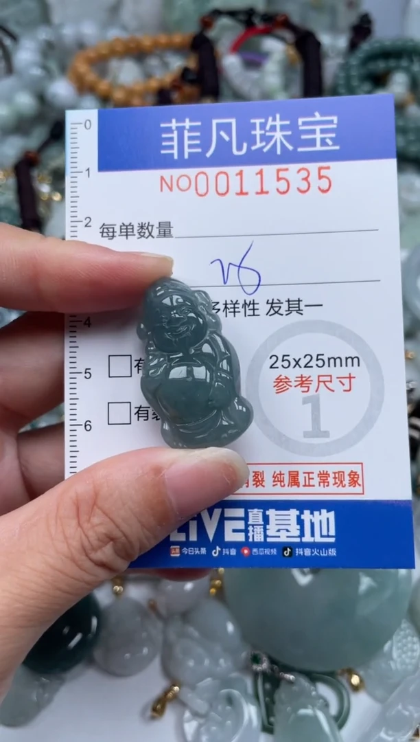颈饰未镶嵌翡翠11535