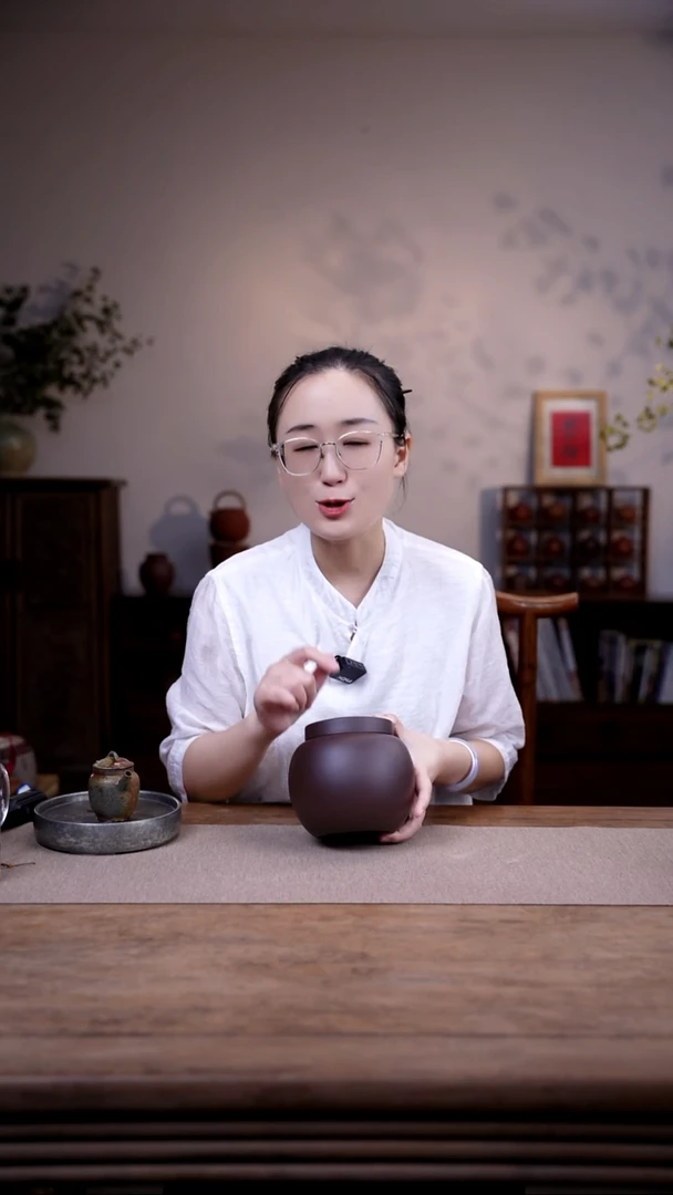 茶壶紫砂圆满茶叶罐