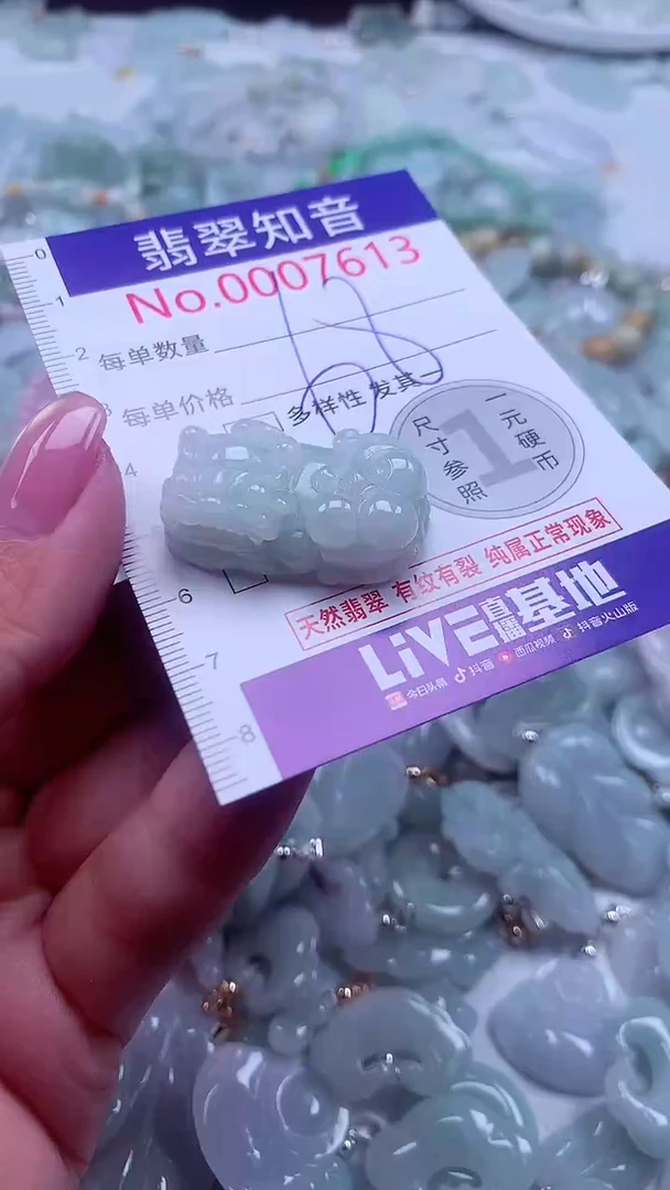 颈饰未镶嵌翡翠7613