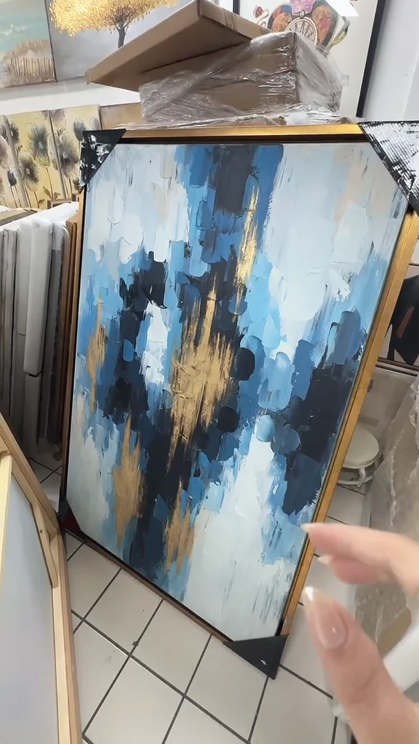竖款168 美术馆 装饰画100*150