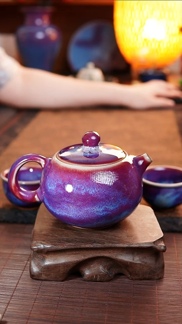 套组 特一壶四杯  * 钧瓷美器  陶源清舍 *